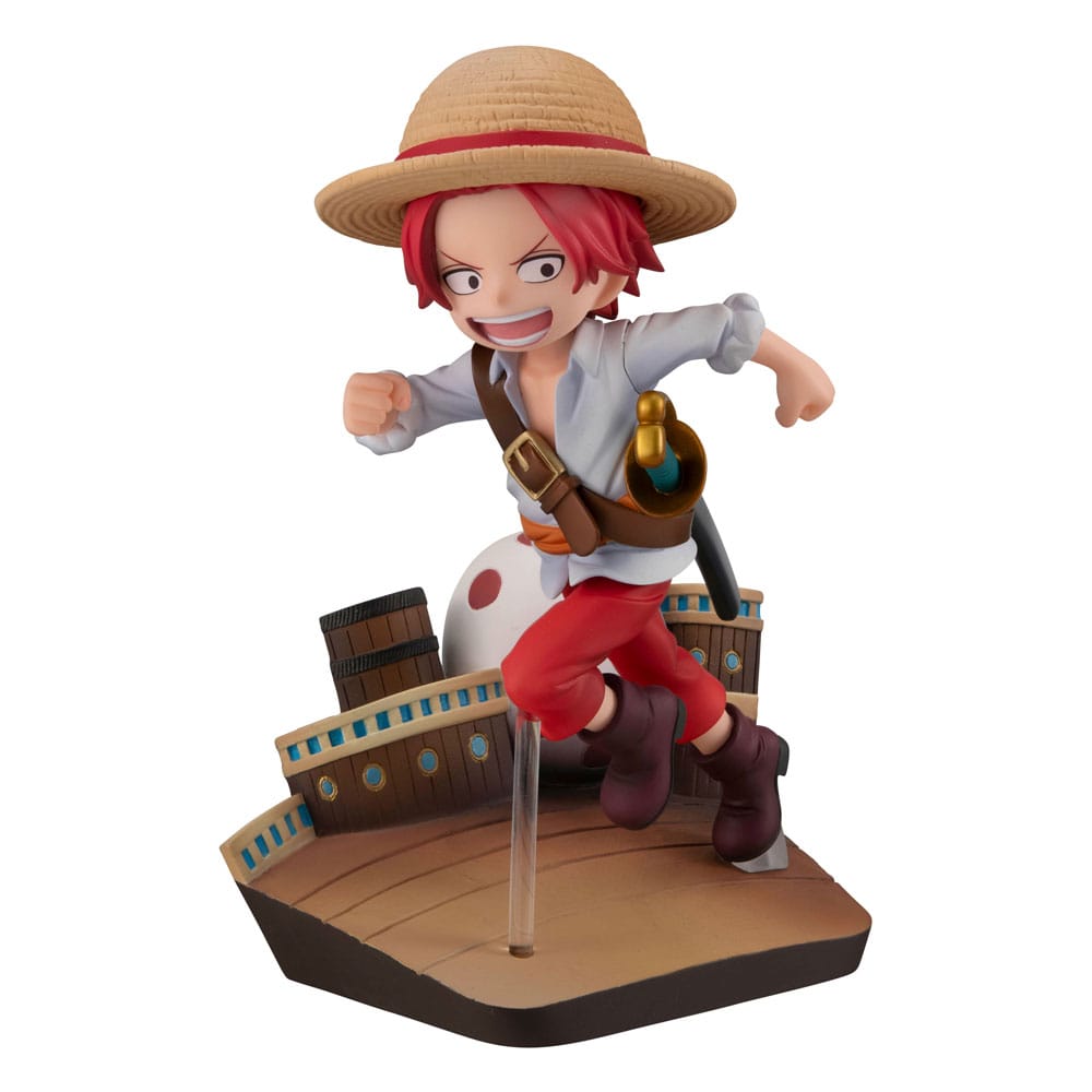 Figur: One Piece – Shanks – G.E.M. Serie – Run! Run! Run! – 13 cm – Statische Figur
