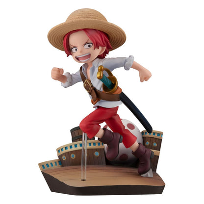 Figur: One Piece – Shanks – G.E.M. Serie – Run! Run! Run! – 13 cm – Statische Figur