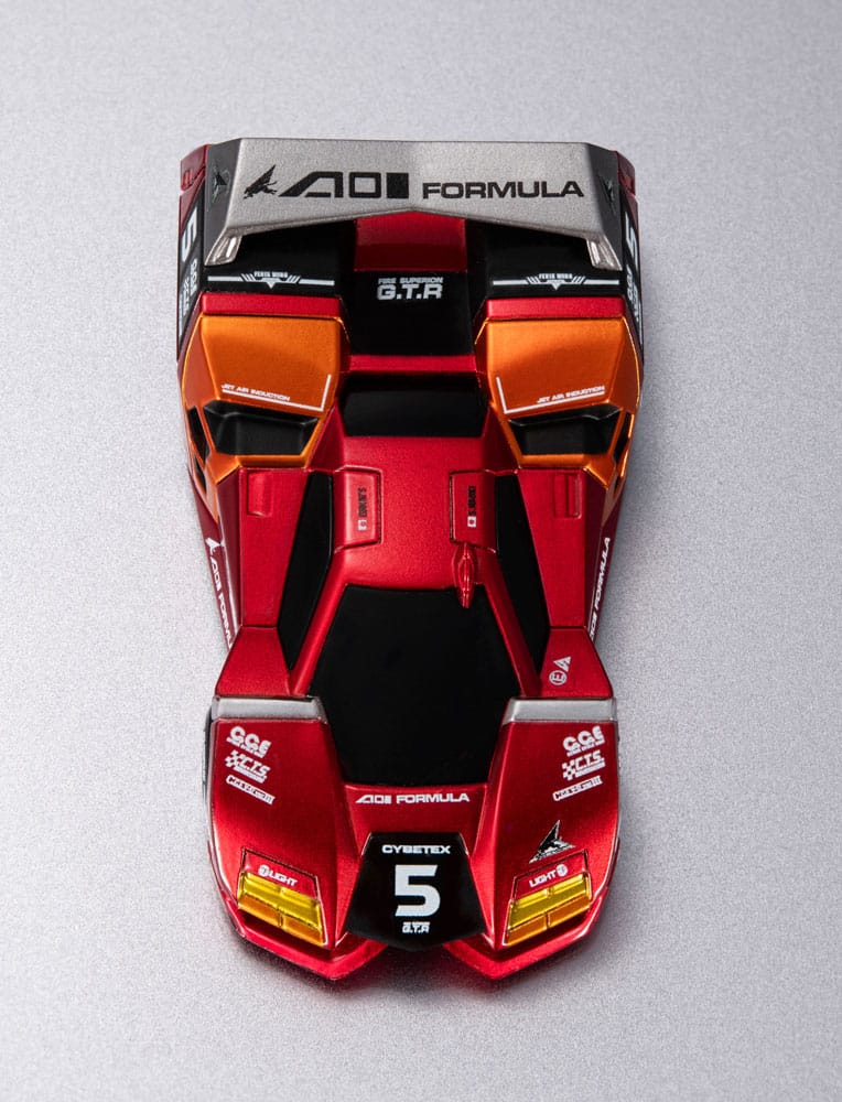 Future GPX Cyber Formula: Fahrzeug – Fire Superion G.T.R Heritage Edition – 14 cm