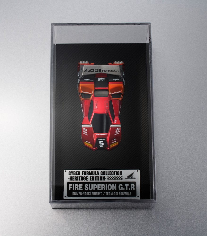 Future GPX Cyber Formula: Fahrzeug – Fire Superion G.T.R Heritage Edition – 14 cm