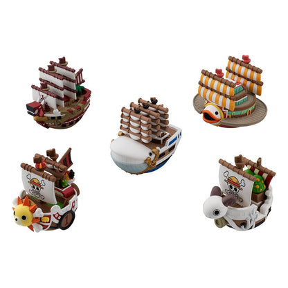 One Piece: Sammelfiguren – Yuracolle Series – Grand Line – 5er-Pack – 6 cm