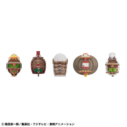 One Piece: Sammelfiguren – Yuracolle Series – Grand Line – 5er-Pack – 6 cm