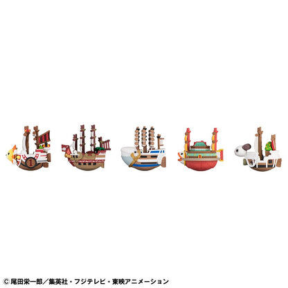 One Piece: Sammelfiguren – Yuracolle Series – Grand Line – 5er-Pack – 6 cm