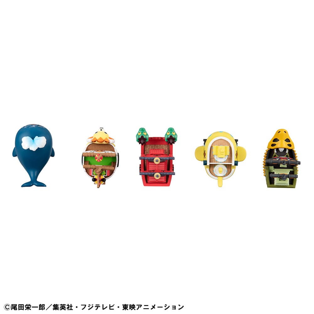 One Piece: Yuracolle Series – Grand Line Vol. 2 – Sammelfiguren – 6 cm – 5er-Pack