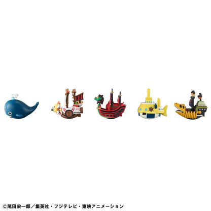 One Piece: Yuracolle Series – Grand Line Vol. 2 – Sammelfiguren – 6 cm – 5er-Pack