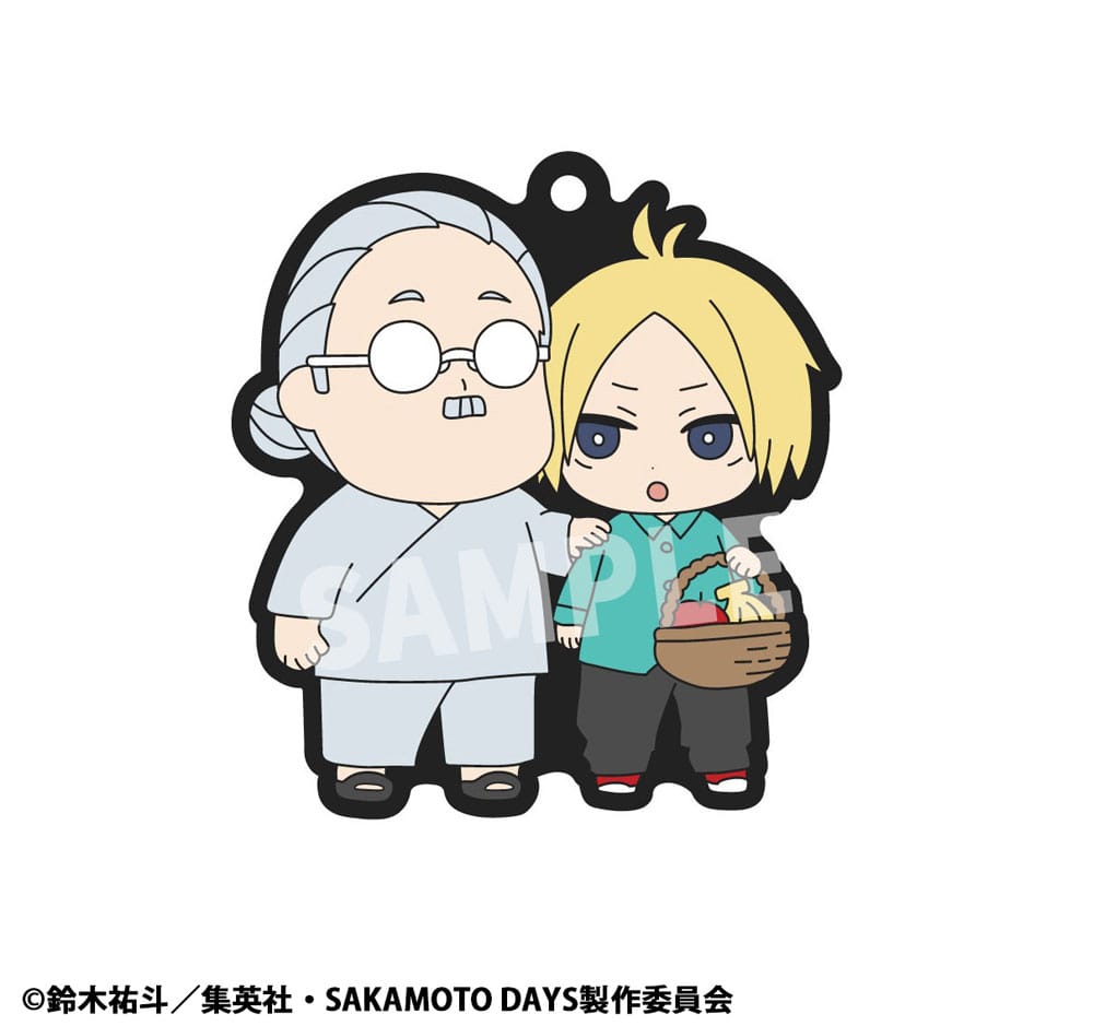 Sakamoto Days: Gummi-Anhänger – Rubber Mascot Buddycolle Vol. 2 – Blind Box – 7 cm