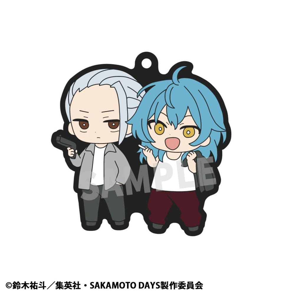Sakamoto Days: Gummi-Anhänger – Rubber Mascot Buddycolle Vol. 2 – Blind Box – 7 cm
