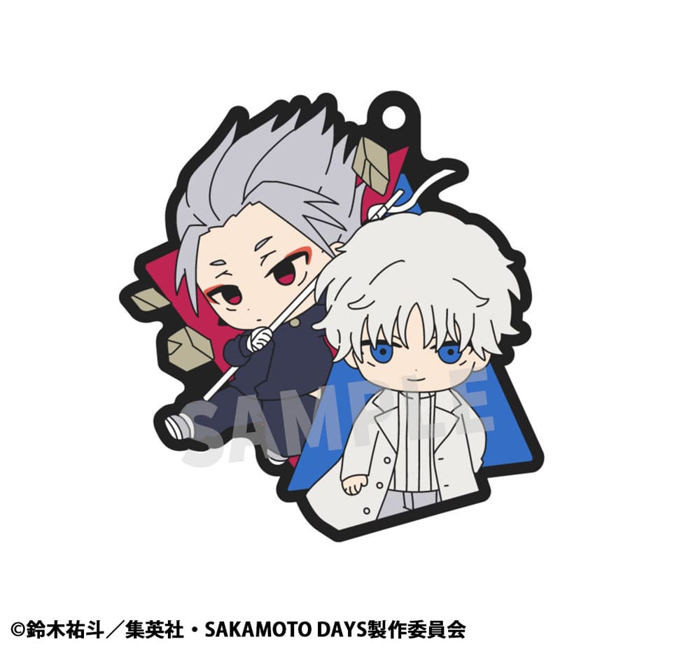 Sakamoto Days: Gummi-Anhänger – Rubber Mascot Buddycolle Vol. 2 – Blind Box – 7 cm