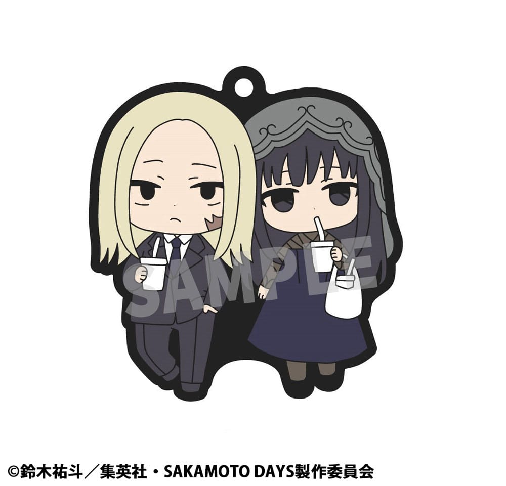 Sakamoto Days: Gummi-Anhänger – Rubber Mascot Buddycolle Vol. 2 – Blind Box – 7 cm