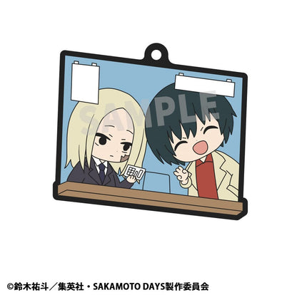 Sakamoto Days: Gummi-Anhänger – Rubber Mascot Buddycolle Vol. 2 – Blind Box – 7 cm
