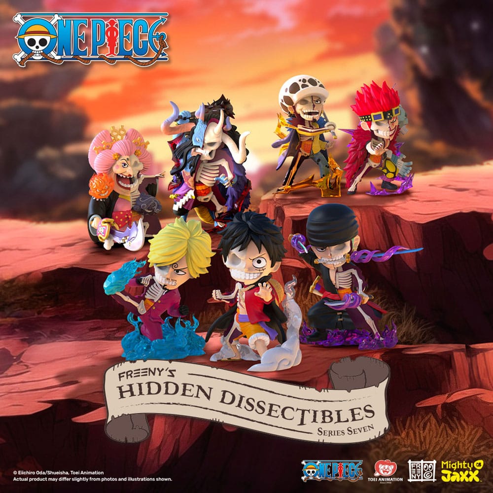One Piece: Figur – Freeny’s Hidden Dissectibles (Wano) – 10 cm – Blind Box