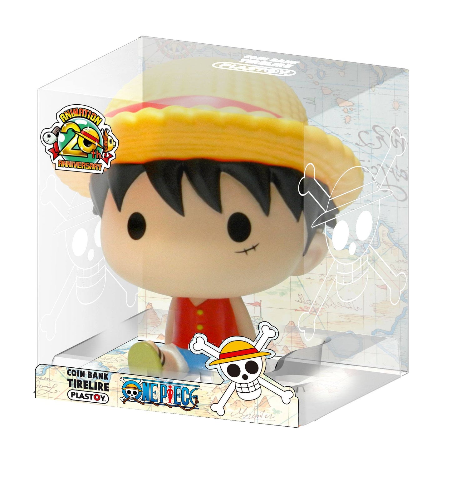 One Piece: Chibi Spardose Ruffy - 15 cm
