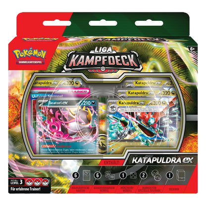 Pokémon: Liga-Kampfdeck – Katapuldra EX – DE