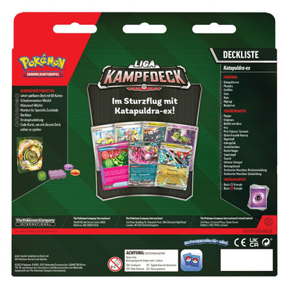 Pokémon: Liga-Kampfdeck – Katapuldra EX – DE