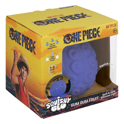 One Piece: Silikon-Leuchte – Gum-Gum Fruit – Squishy Glow – 15 cm