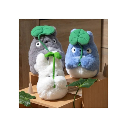 Mein Nachbar Totoro: Plüschfigur – Small Totoro mit Blatt – 19 cm