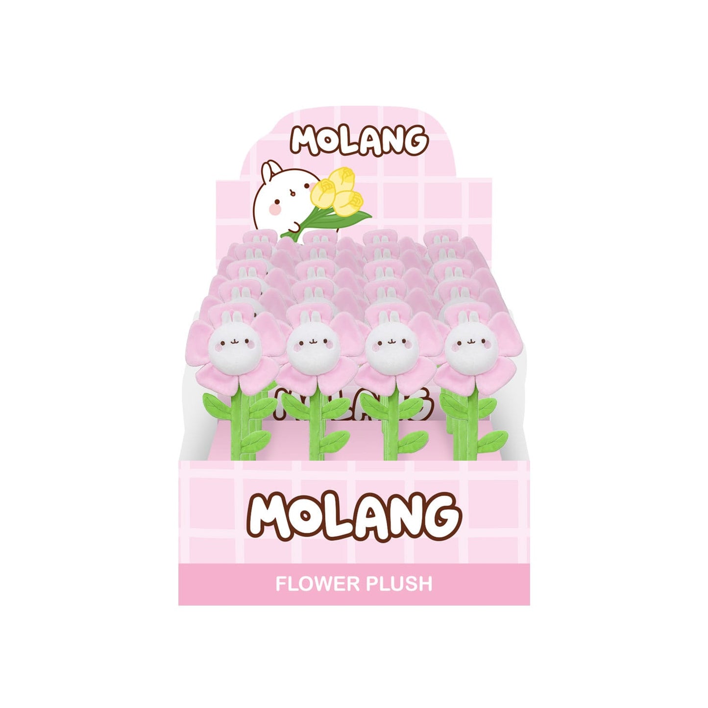 Molang: Plüsch – Cute Flower – 33 cm