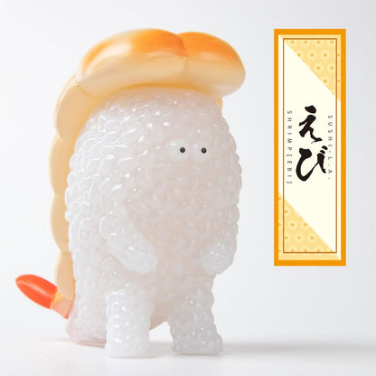 Sushi Monster: Original Character Minifiguren -  1/1 Real Sushi Size -  7 cm