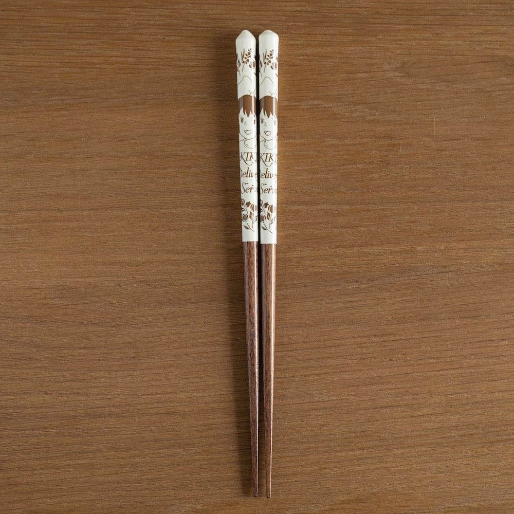 Studio Ghibli: Lackierte Essstäbchen - Kikis kleiner Lieferservice - Gelb - 21cm