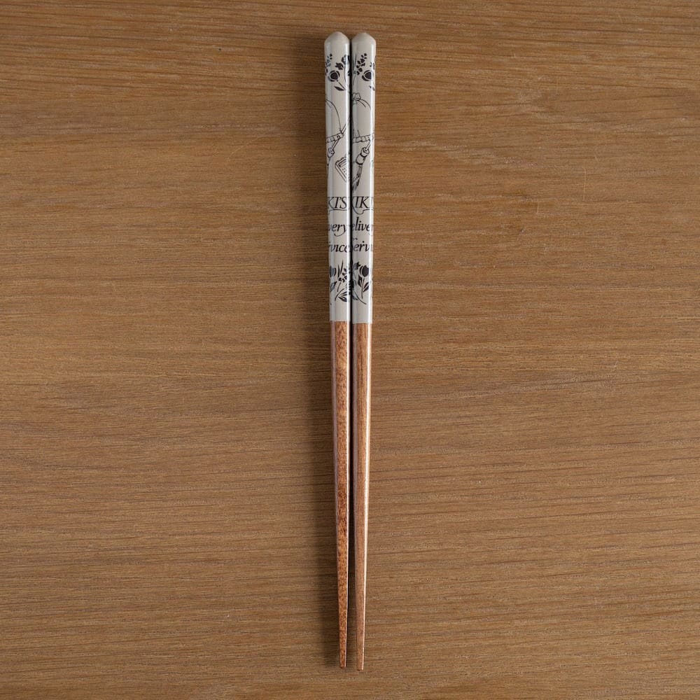 Studio Ghibli: Lackierte Essstäbchen - Kikis kleiner Lieferservice - Gelb - 21cm