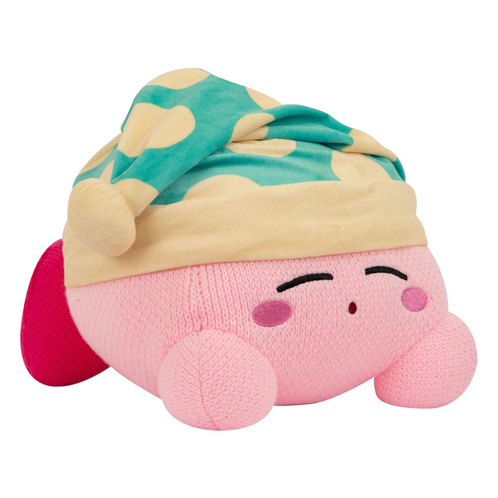 Kirby: Plüschfigur – Kirby Sleeping Mega – Nuiguru-Knit – 25cm
