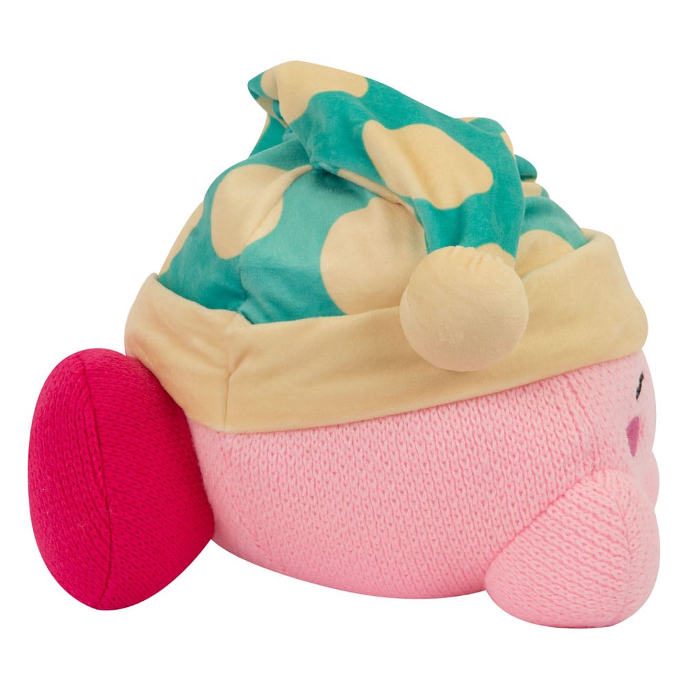 Kirby: Plüschfigur – Kirby Sleeping Mega – Nuiguru-Knit – 25cm