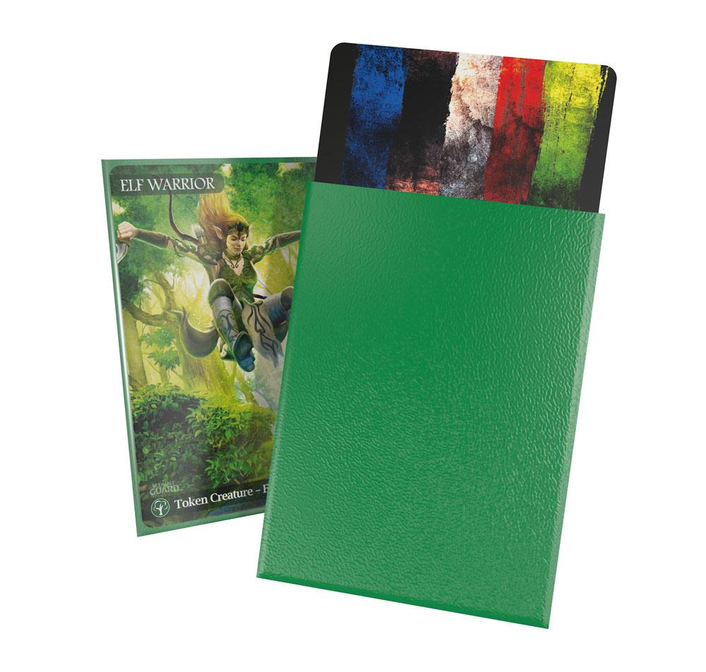 Ultimate Guard: Cortex Sleeves – Standardgröße – Matt-Grün (100 Stück)