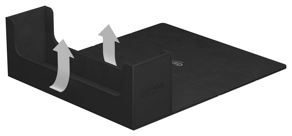 Ultimate Guard: Arkhive 400+ XenoSkin Monocolor - Schwarz