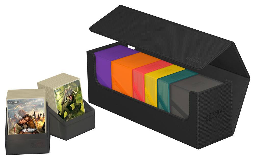 Ultimate Guard: Arkhive 400+ XenoSkin Monocolor - Schwarz