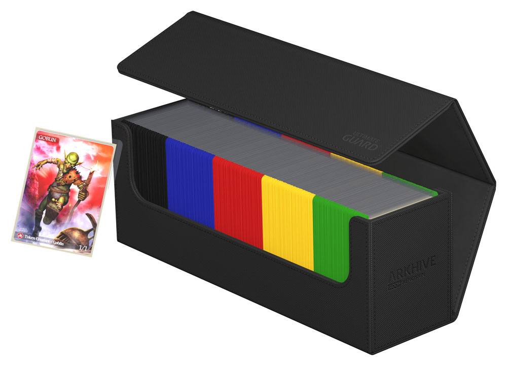 Ultimate Guard: Arkhive 400+ XenoSkin Monocolor - Schwarz