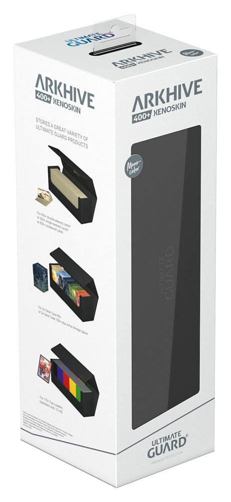 Ultimate Guard: Arkhive 400+ XenoSkin Monocolor - Schwarz