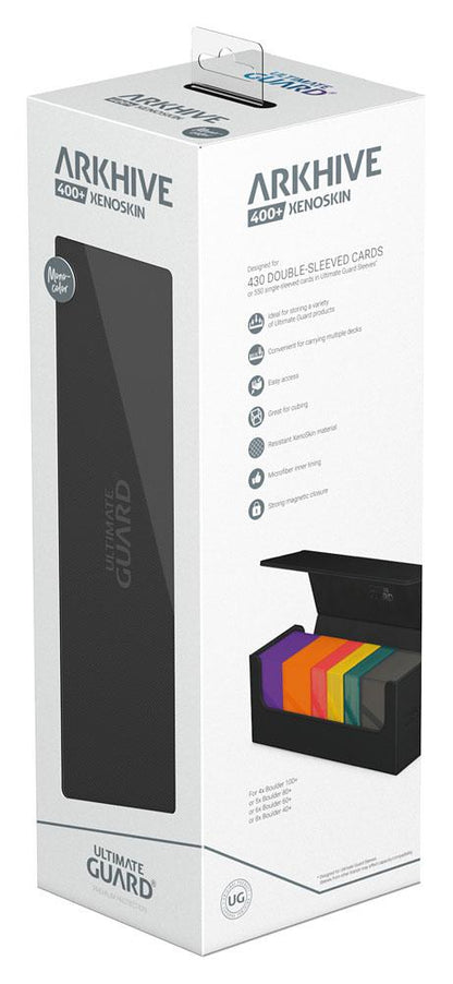 Ultimate Guard: Arkhive 400+ XenoSkin Monocolor - Schwarz