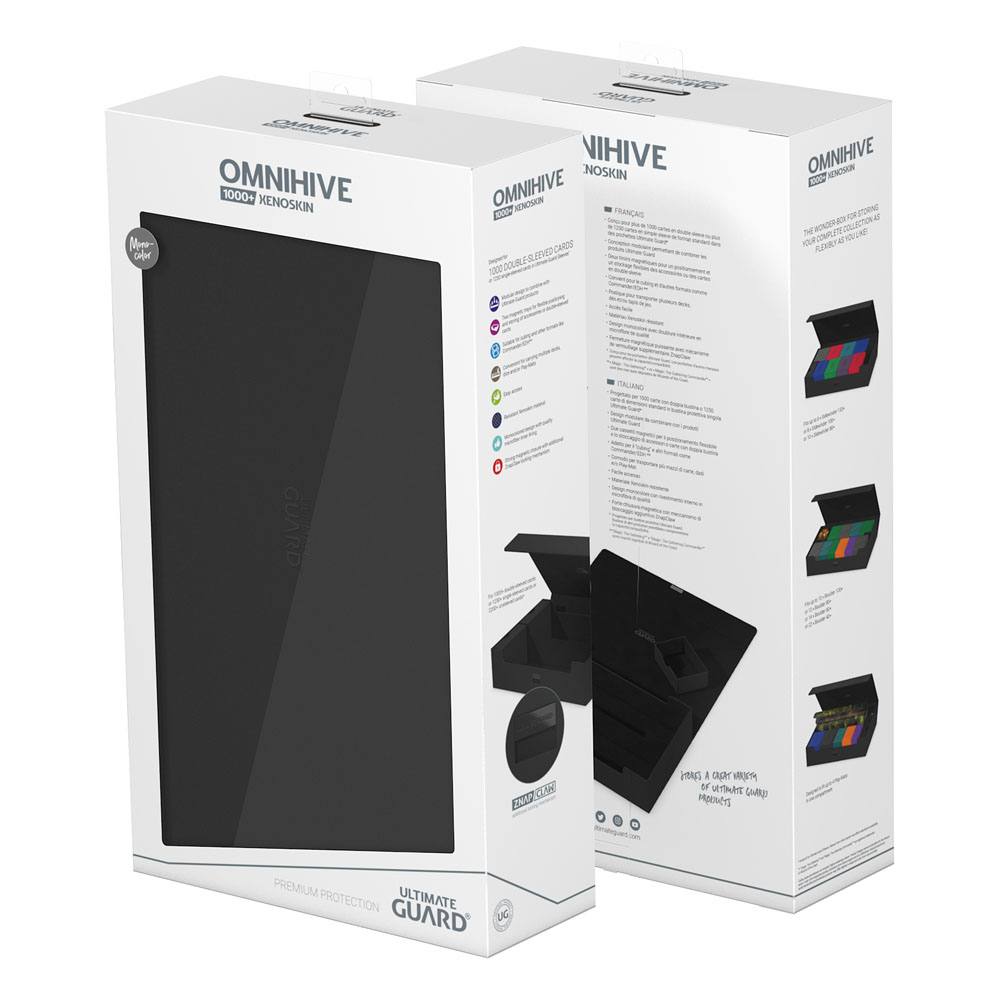 Ultimate Guard: Omnihive 1000+ XenoSkin - Schwarz