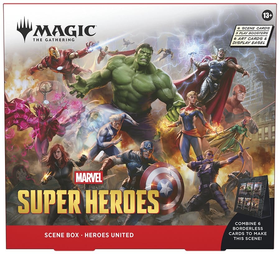 Heroes United - Marvel Super Heroes Scene Box