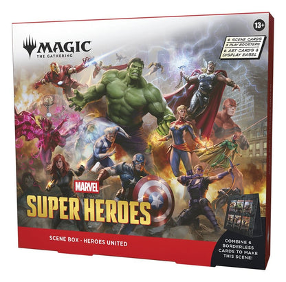 Heroes United - Marvel Super Heroes Scene Box