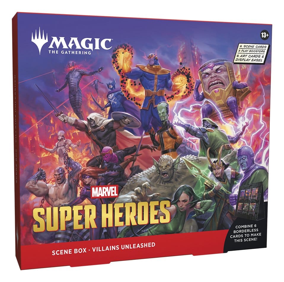 Villains Unleashed - Marvel Super Heroes Scene Box