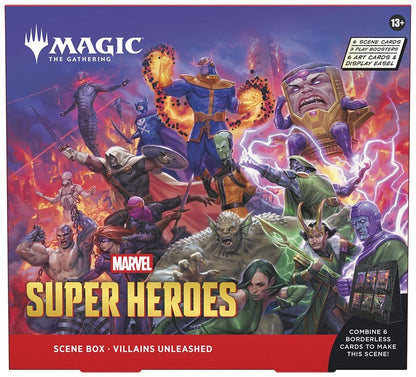 Villains Unleashed - Marvel Super Heroes Scene Box