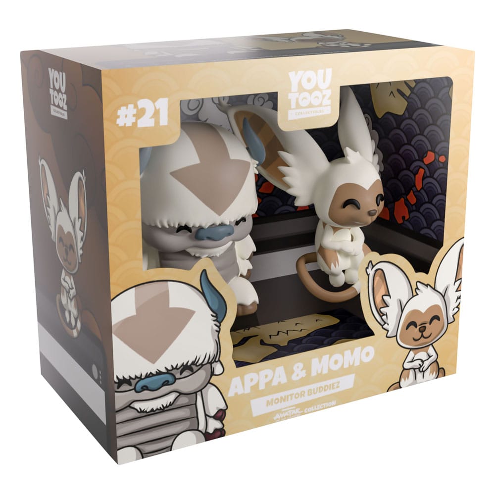 Appa und Momo - Monitor Buddiez Figuren