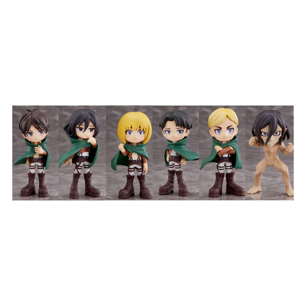 Attack on Titan: Minifiguren-Display – 9 cm